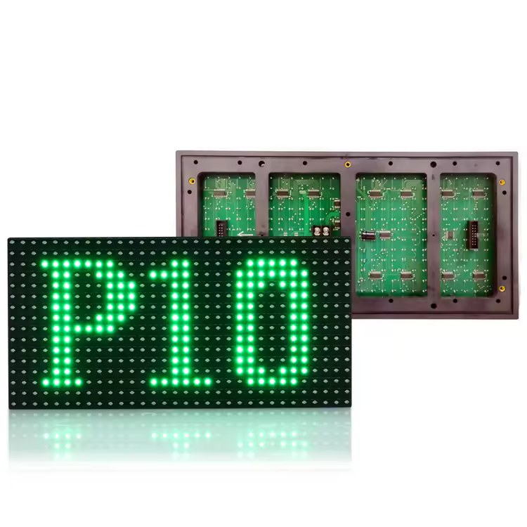 Module LED P10 DIP Monochrome Vert